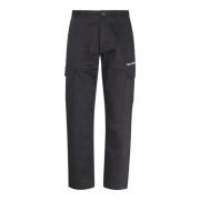 Daily Paper Uomo Trousers Daily Paper , Black , Heren