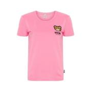 Rosa Teddy Bear T-shirt Moschino , Pink , Dames