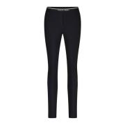 Slim-fit Trousers Marc Cain , Black , Dames