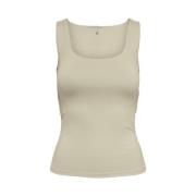 2-Ways Fit Top in Humus Beige Only , Beige , Dames