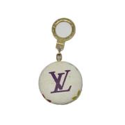 Pre-owned Metal key-holders Louis Vuitton Vintage , Yellow , Dames