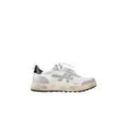 Stijlvolle Sneakers in Wit/Grijs Premiata , White , Heren