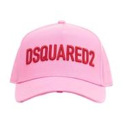 Logo Baseballpet Dsquared2 , Pink , Dames