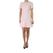 Pre-owned Wool dresses Dior Vintage , Pink , Dames