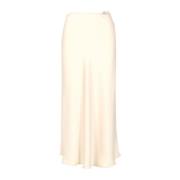 Midi Skirts Simona Corsellini , Beige , Dames