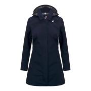 Parkas K-Way , Blue , Dames