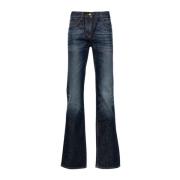 Flared Jeans Palm Angels , Blue , Dames