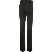 Zwarte Straight Broek N21 , Black , Dames