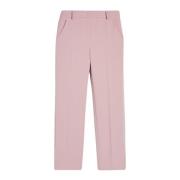 Cropped Trousers Max Mara Weekend , Pink , Dames