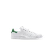 Wit Leer Groene Inzet Sneakers Adidas Originals , White , Heren