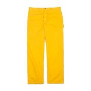 Cropped Trousers Stan Ray , Yellow , Heren