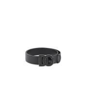 Leren Riem met DG Logo Gesp en Hertenprint Dolce & Gabbana , Black , H...