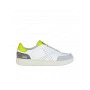 Witte Leren Tennisschoenen Munich , White , Heren