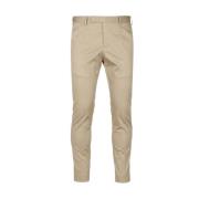 Katoenen broek Dieci met knoopsluiting PT Torino , Beige , Heren