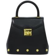 Pre-owned Leather handbags Salvatore Ferragamo Pre-owned , Black , Dam...