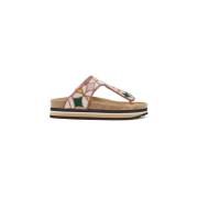 Flat Sandals Maliparmi , Multicolor , Dames