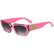 Vintage Glamour Zonnebril Dsquared2 , Pink , Dames