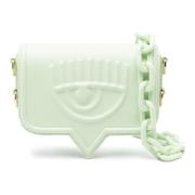 Paradise Green Eyelike Schoudertas Chiara Ferragni Collection , Green ...