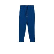 Blauwe Katoenen Stretch Joggingbroek Max Mara , Blue , Dames