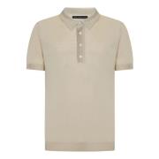 Polo Shirts Low Brand , Beige , Heren