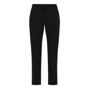 Trousers Boggi Milano , Black , Heren