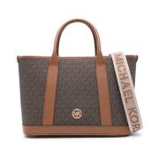 Bruine Casual Clutch Satchel Michael Kors , Brown , Dames