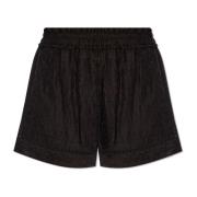 Davinia jacquard shorts IRO , Black , Dames