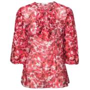 Pre-owned Fabric tops Carolina Herrera Pre-owned , Pink , Dames