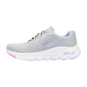 Stijlvolle Infinity Cool Damessneakers Skechers , Gray , Dames