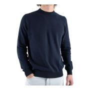 Round-neck Knitwear Only & Sons , Blue , Heren