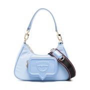 Shoulder Bags Chiara Ferragni Collection , Blue , Dames