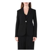 Blazers Simona Corsellini , Black , Dames