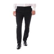 Zwarte Clackson Broek Daniele Alessandrini , Black , Heren