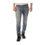 Stijlvolle Denim Jeans Daniele Alessandrini , Blue , Heren