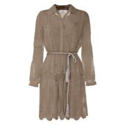 Shirt Dresses Kocca , Beige , Dames