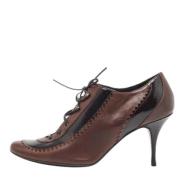 Pre-owned Leather heels Givenchy Pre-owned , Brown , Dames