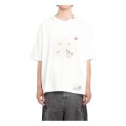 T-Shirts Mihara Yasuhiro , White , Heren