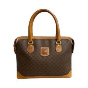 Pre-owned Canvas celine-bags Celine Vintage , Brown , Dames