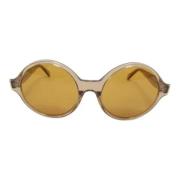 Pre-owned Plastic sunglasses Celine Vintage , Brown , Dames