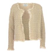 Cardigans Vicario Cinque , Beige , Dames