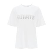 Sweatshirt T-Shirt Combo Rotate Birger Christensen , White , Dames