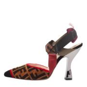 Pre-owned Canvas heels Fendi Vintage , Multicolor , Dames