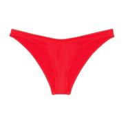 Bikini bottoms with oversized logo Diesel , Red , Dames