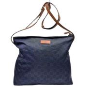 Pre-owned Fabric gucci-bags Gucci Vintage , Blue , Dames