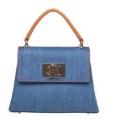Handbags Furla , Blue , Dames