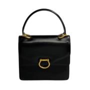 Pre-owned Leather celine-bags Celine Vintage , Black , Dames