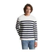 Midnight Mariner Stripe Crew Neck Michael Kors , Multicolor , Heren