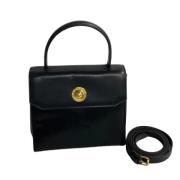 Pre-owned Leather handbags Celine Vintage , Black , Dames