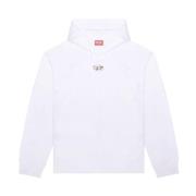 Sweatshirts Hoodies Diesel , White , Heren