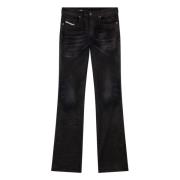 Bootcut Jeans - D-Buck Diesel , Black , Heren